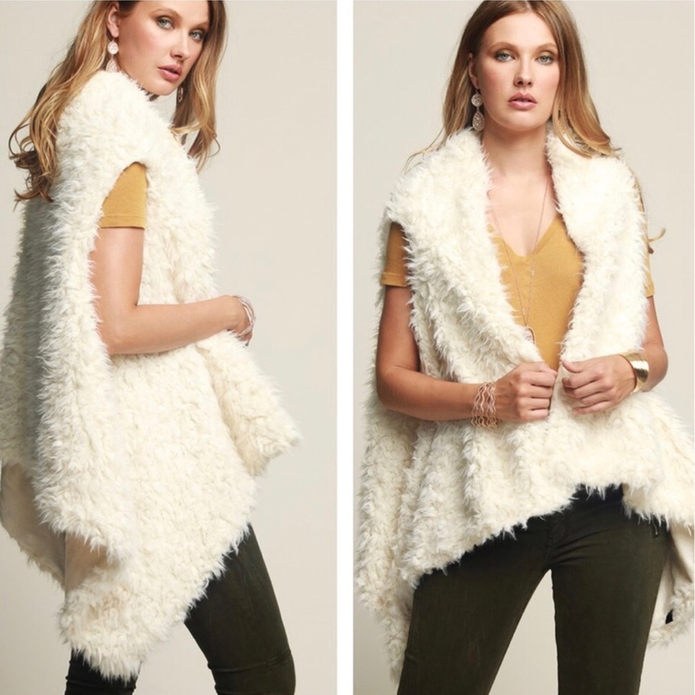 KATE Faux Fur Vest In 4 Colors